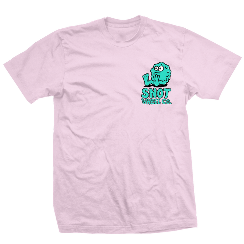 SNOT WHEEL CO BOOGER TEE PINK