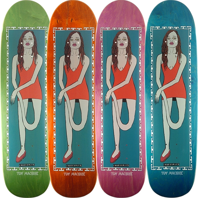 Toy Machine 8.5 Ed Templeton Insecurity