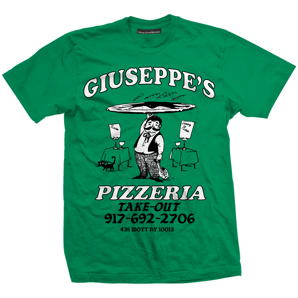 Call Me 917 Giuseppe's Green Tee