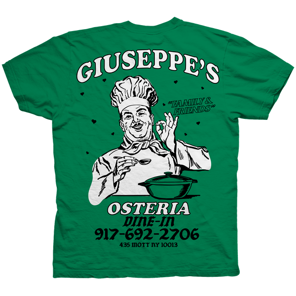 Call Me 917 Giuseppe's Green Tee