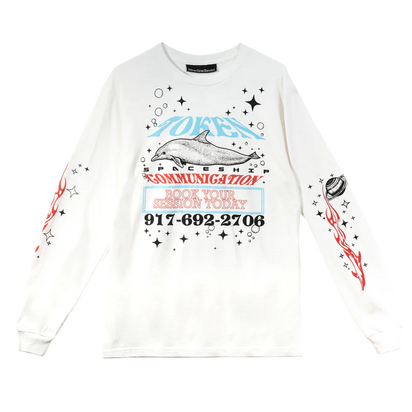 CALL ME 917 SPEED DOLPHIN ABDUCTION TEE LONGSLEEVE L