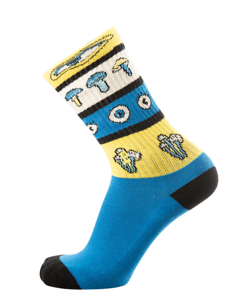 MUSHROOM EYE PSOCKADELIC SOCKS