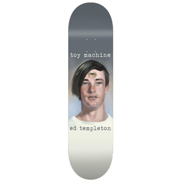 TOY MACHINE TEMPLETON PORTRAIT DECK 8.25