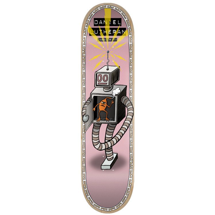 DANIEL LUTHERAN TOY MACHINE INSECURITY DECK 8.25