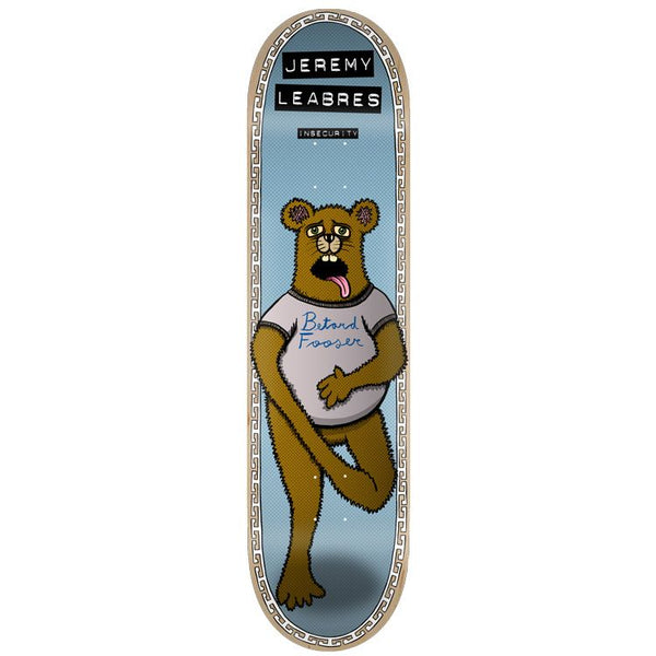 JEREMY LEABRES TOY MACHINE INSECURITY DECK 8.0
