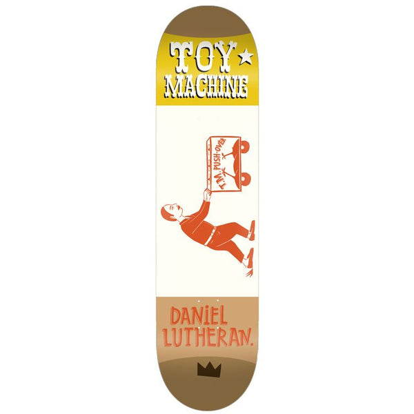 TOY MACHINE DANIEL LUTHERAN KILGALLEN DECK 8.38