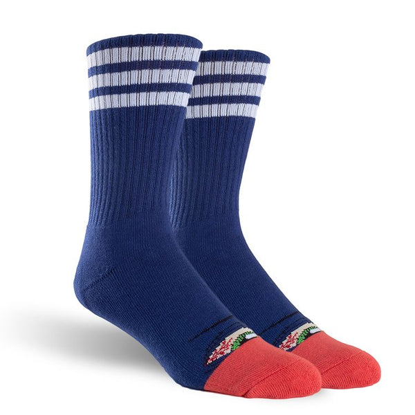 TOY MACHINE STONER SECT SOCK BLUE